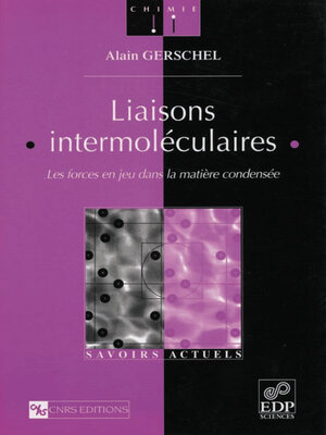 cover image of Liaisons intermoléculaires